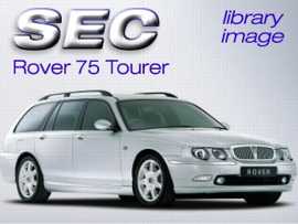 Click on this photo of the Rover 75 1.8T Club SE Estate to enlarge... for sale at Sussex Estate Cars Eastbourne - if this photo is missing try refreshing the page if the photo still doesn't appear this vehicle might be already sold in which case please contact the dealer